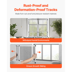 Adjustable Window Screen Expandable Windows Screens 2 Packs Aluminum Frame