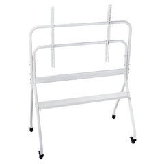 Rolling TV Stand, Mobile TV Cart for 35-100 Inch LED/LCD/OLED Flat/Curved TVs, Portable Monitor Stand with Wheels Hold up to 198 lbs for Living Room, Bedroom, Office, Outdoor, Max VESA 800x600mm
