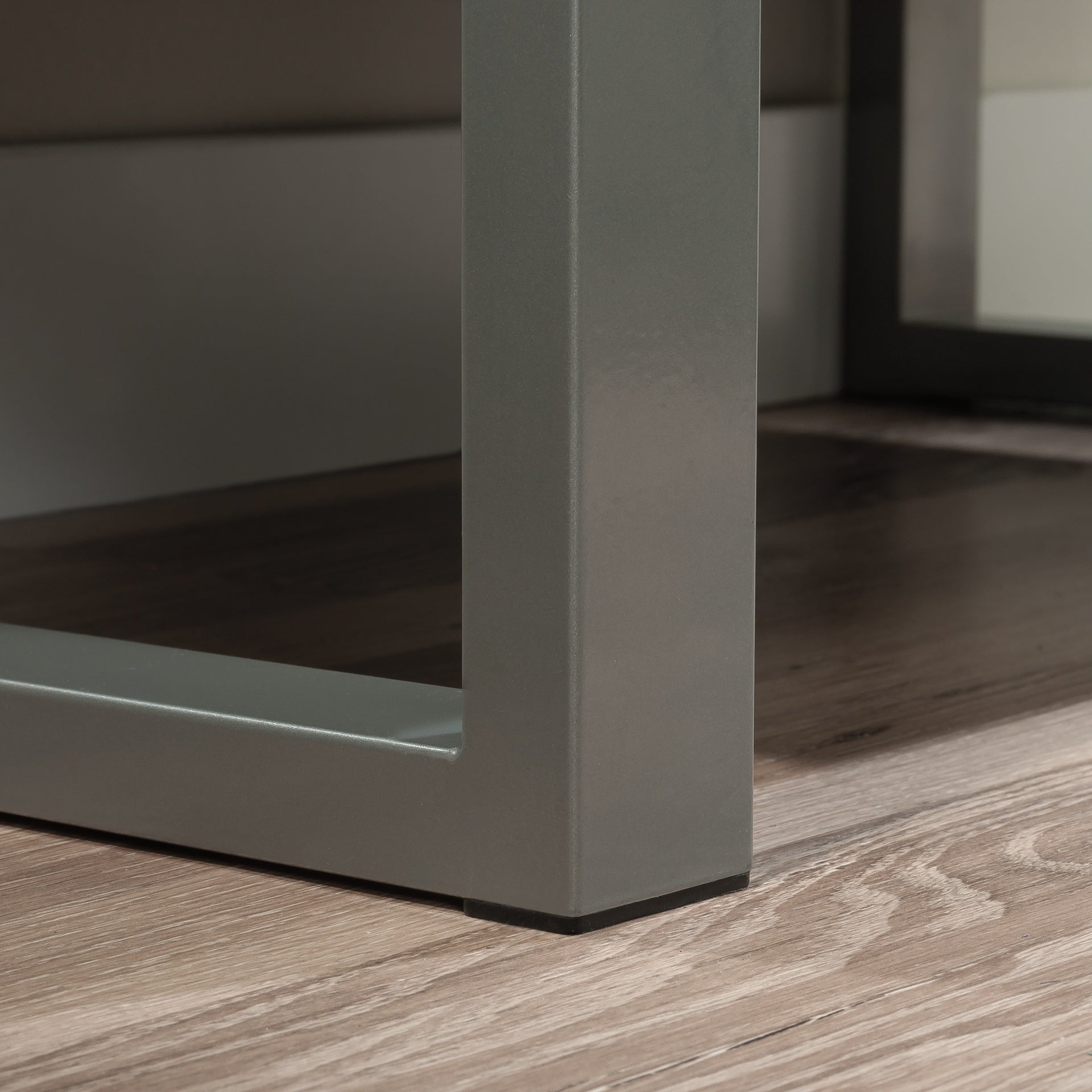 Lateral File with Two Drawers, Dark Brown finish