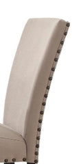Nolan Linen & Salvage Dark Oak Finish Side Chair (Set of 2)