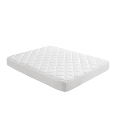 Overfilled Deep Pocket Mattress Pad White King