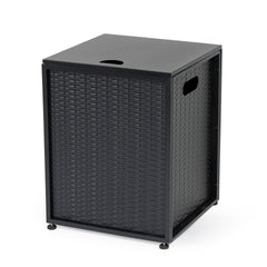 Imitation Woven Rattan Surface Propane Tank Cover