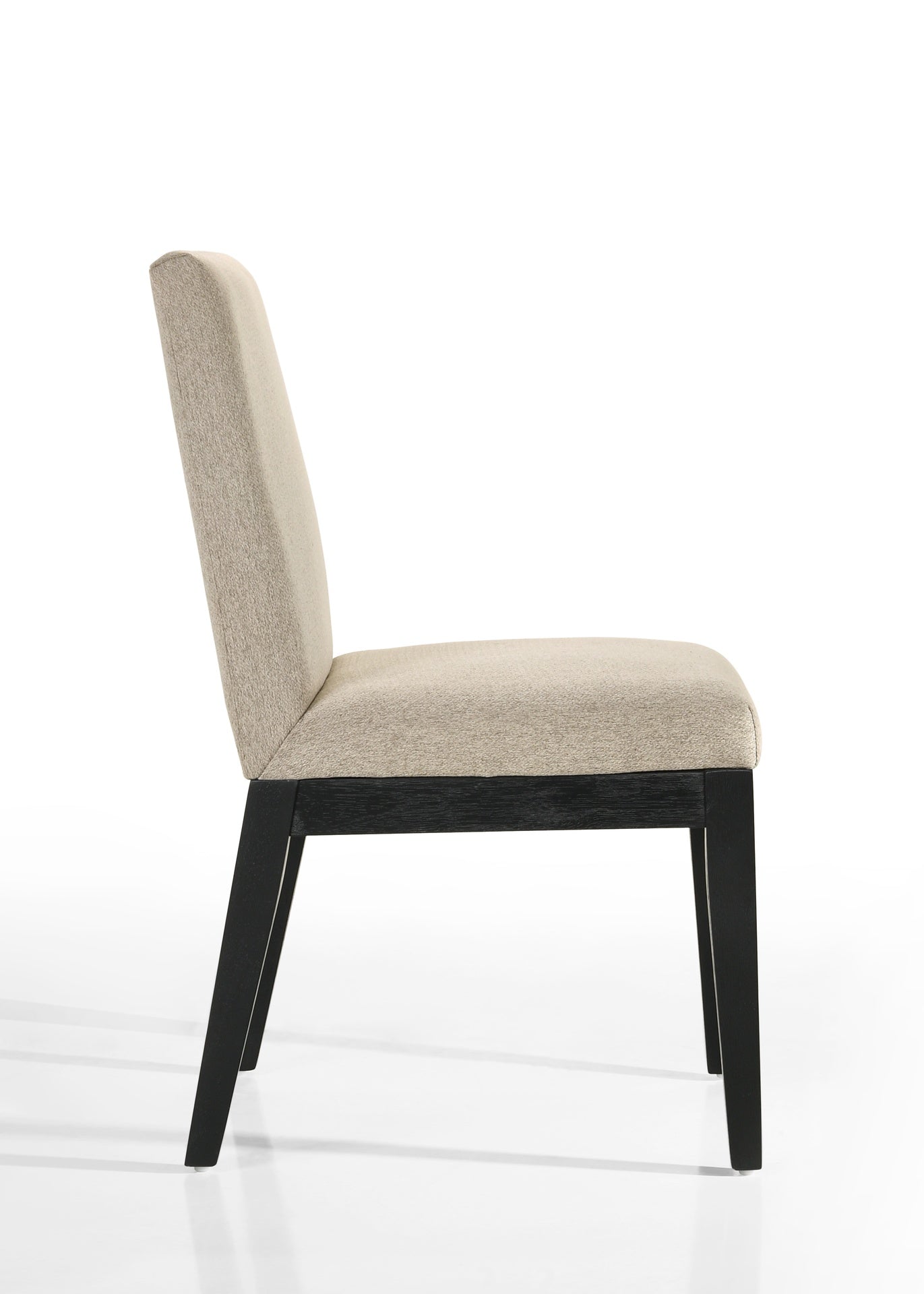 Jasper Set of 2 Beige Contemporary Fabric 19" Dining Chair