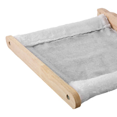 Wall Mounted Cat Shelves with 2 Jumping Posts & 2 Hammocks up to 40 lbs