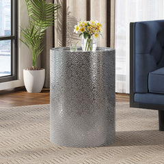 METAL SIDE TABLE