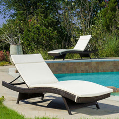 52005.00CUSH (2PCS) Salem Outdoor Chaise Lounge Cushion (Without Chaise Lounge)
