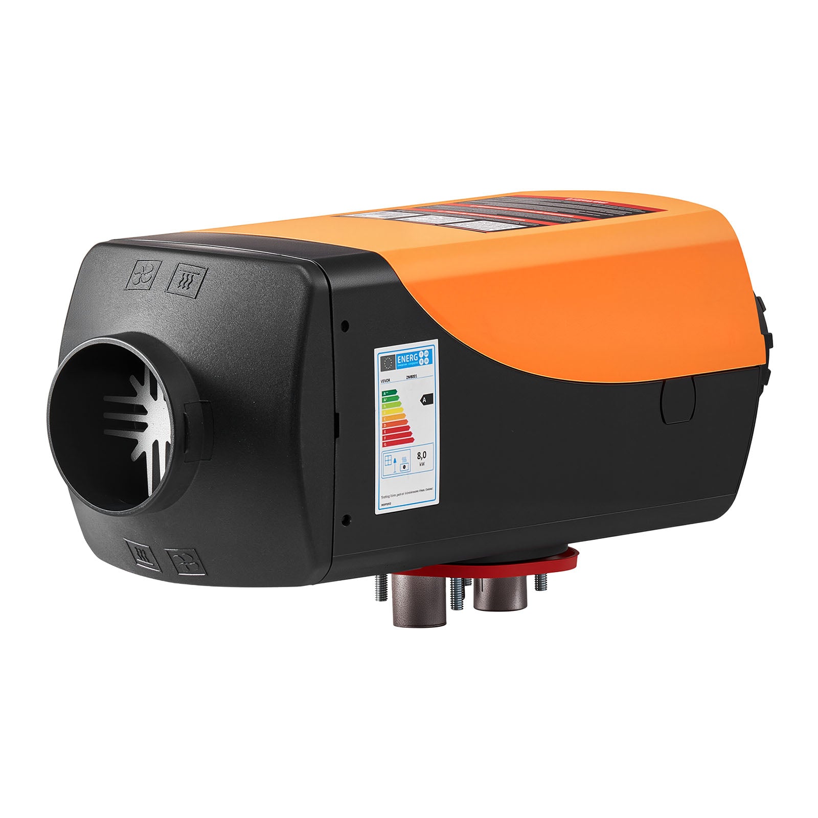 Diesel Air Heater Diesel Parking Heater 8 kW DC 12-24 V 10L Fuel Tank
