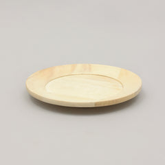 Handcrafted 13" Wood Charger Plate Wooden Dinning Placemat Artisan Wood Tableware
