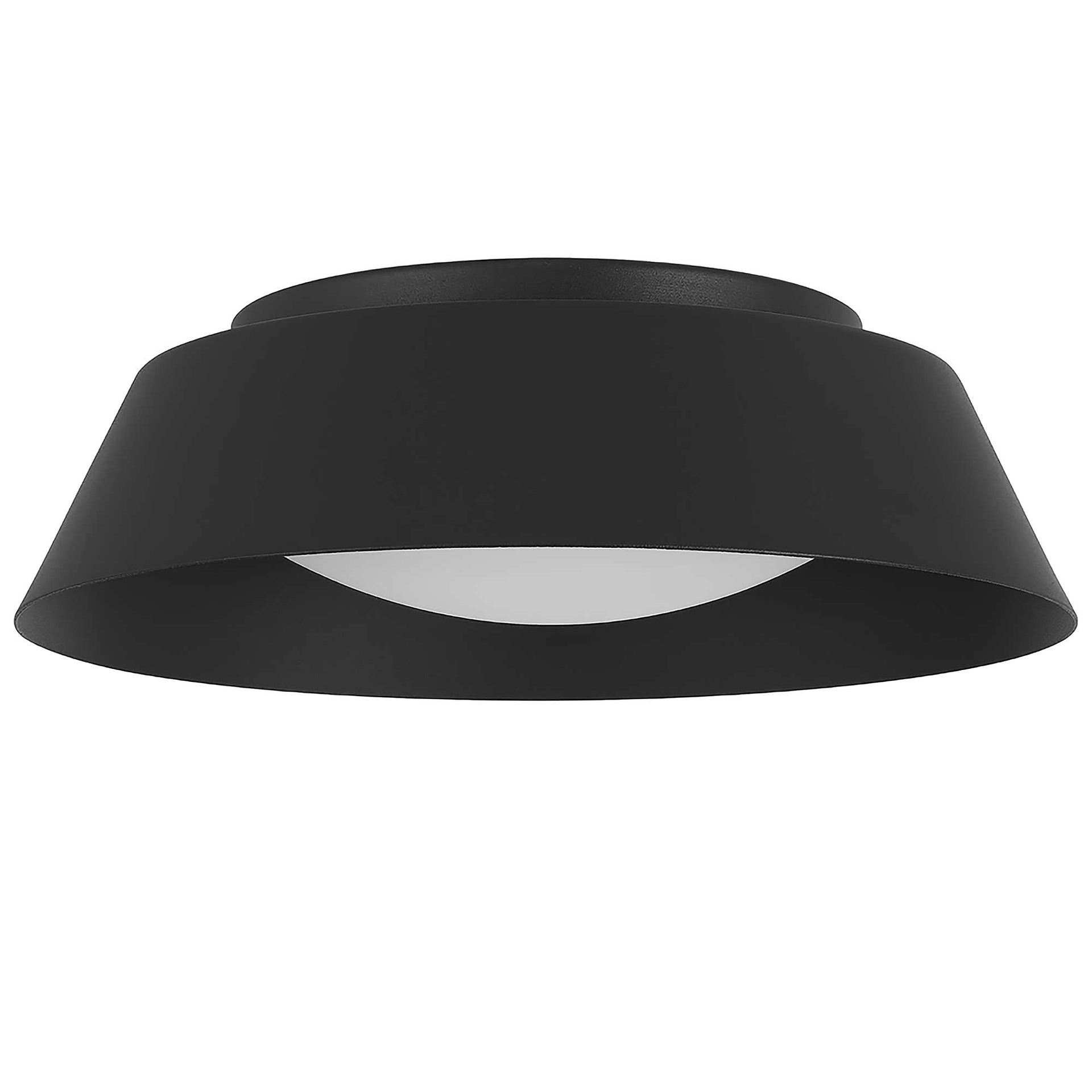 11 inch Black LED Flush Mount