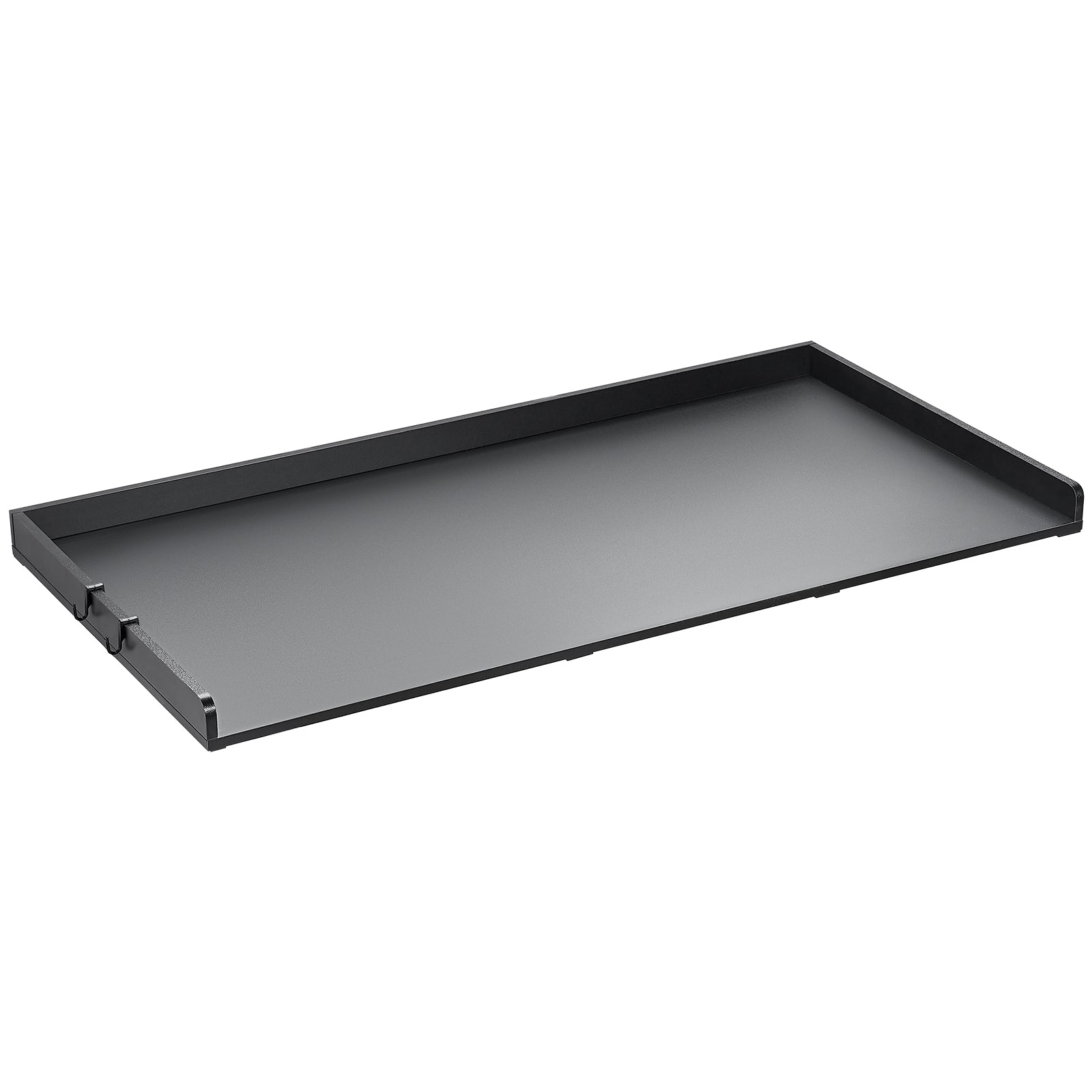 Washer Dryer Countertop, 27.5" Depth x 54" Width, Washer Dryer Wood Top for Laundry Room Organization with Edge Rails(Black)