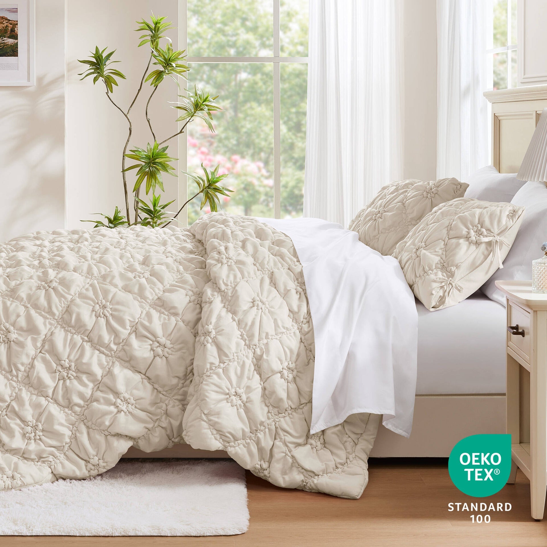 3PCS Full/Queen Comforter Set