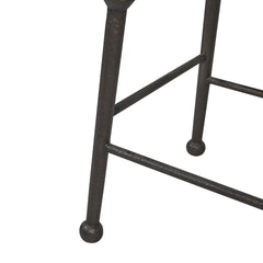 Counter Height Saddle Stool - Cashew (1 Per Carton)