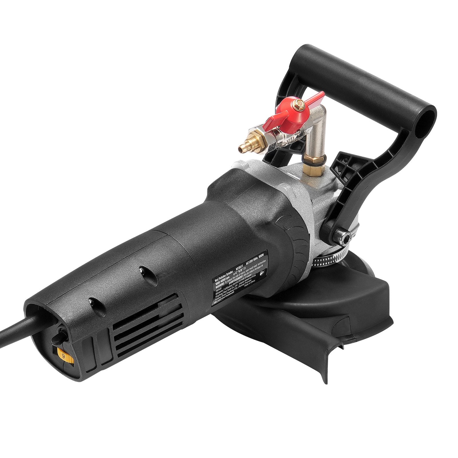 Wet Stone Polisher 4-Inch Electric Granite Polisher with 6 Speed & 7 Pads