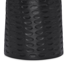 Boyd 13 inch Solid Mango Accent Table in Black