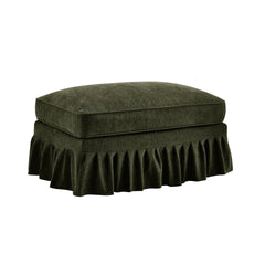 Ottoman Chenille -Green