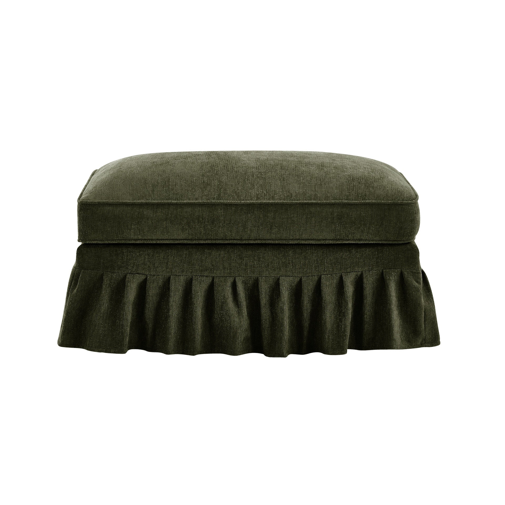 Ottoman Chenille -Green