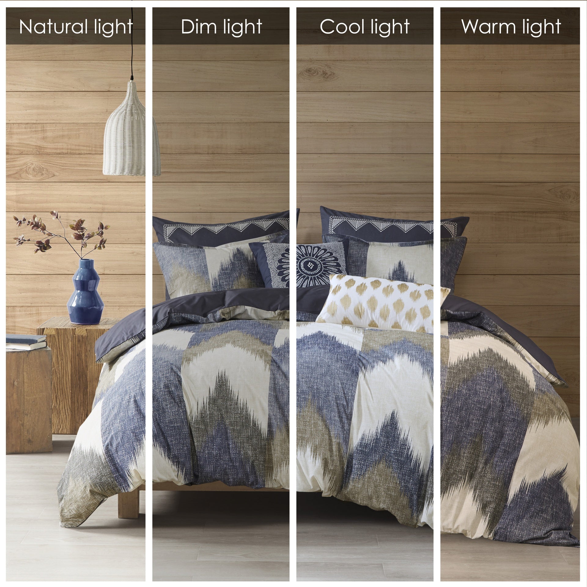 Full/Queen 3 Piece Duvet Cover Mini Set