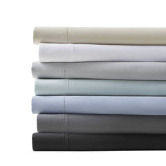 4 PCS Queen Cotton Blend 4 PC Sheet Set Black