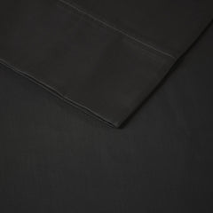 4 PCS Queen Cotton Blend 4 PC Sheet Set Black