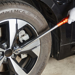 Torque Wrench, 3/8-inch Drive Click Torque Wrench 10-80ft.lb/14-110n.m, Dual-Direction Adjustable Torque Wrench Set, Mechanical Dual Range Scales Torque Wrench Kit with Adapters Extension Rod