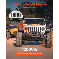 Trailer Hitch Winch Mount for Jeep Wrangler JL/JLU Model (2018-2023)