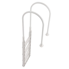 Pool Ladder Thickened 4-Step & 2 Handrails of 300 lb Capacity for 48-54 In Pool