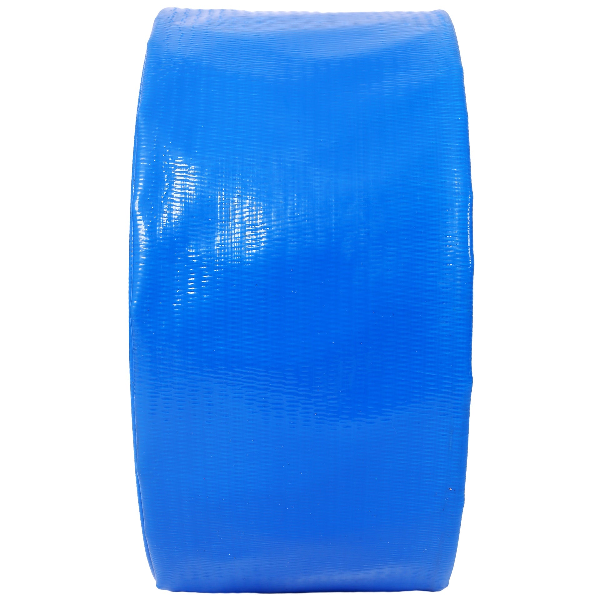 3"x100FT Pool Backwash Hose, Blue Heavy Duty Reinforced PVC Lay Flat Water Discharge Hose for Swimming Pool Filter Pump,with 2 Clamp