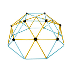 Climbing Dome, Jungle Gym Supports 600LBS and Easy Assembly, 6FT Geometric Dome Climber Play Center for Kids 3 to 9 Years Old, with Climbing Grip, Outdoor and Indoor Play Equipment for Kids