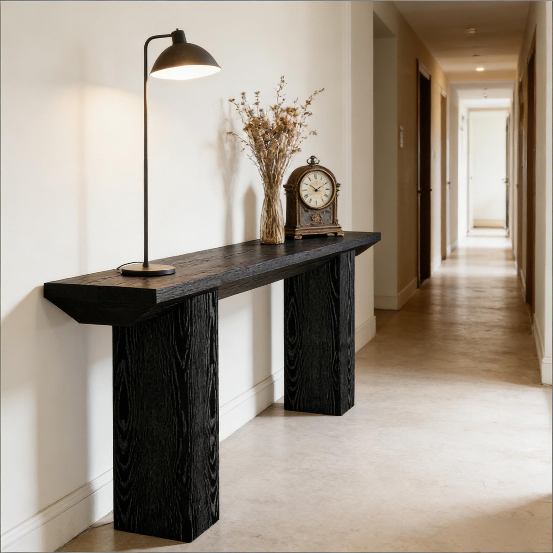 Triangular-Shaped Design Console Table,Sofa Table,Modern Entryway Table