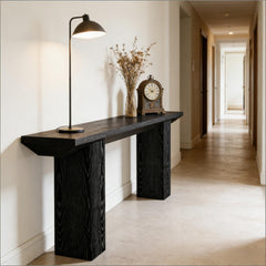 Triangular-Shaped Design Console Table,Sofa Table,Modern Entryway Table