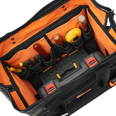 Rolling Tool Bag 25 Pockets Heavy Duty Roller Tool Bag on Wheels