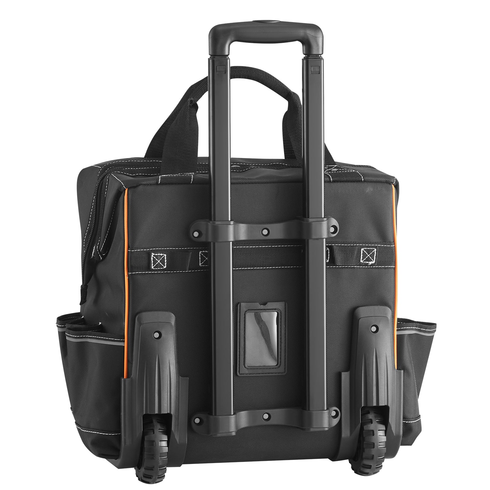 Rolling Tool Bag 25 Pockets Heavy Duty Roller Tool Bag on Wheels