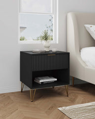 Nightstand in Black