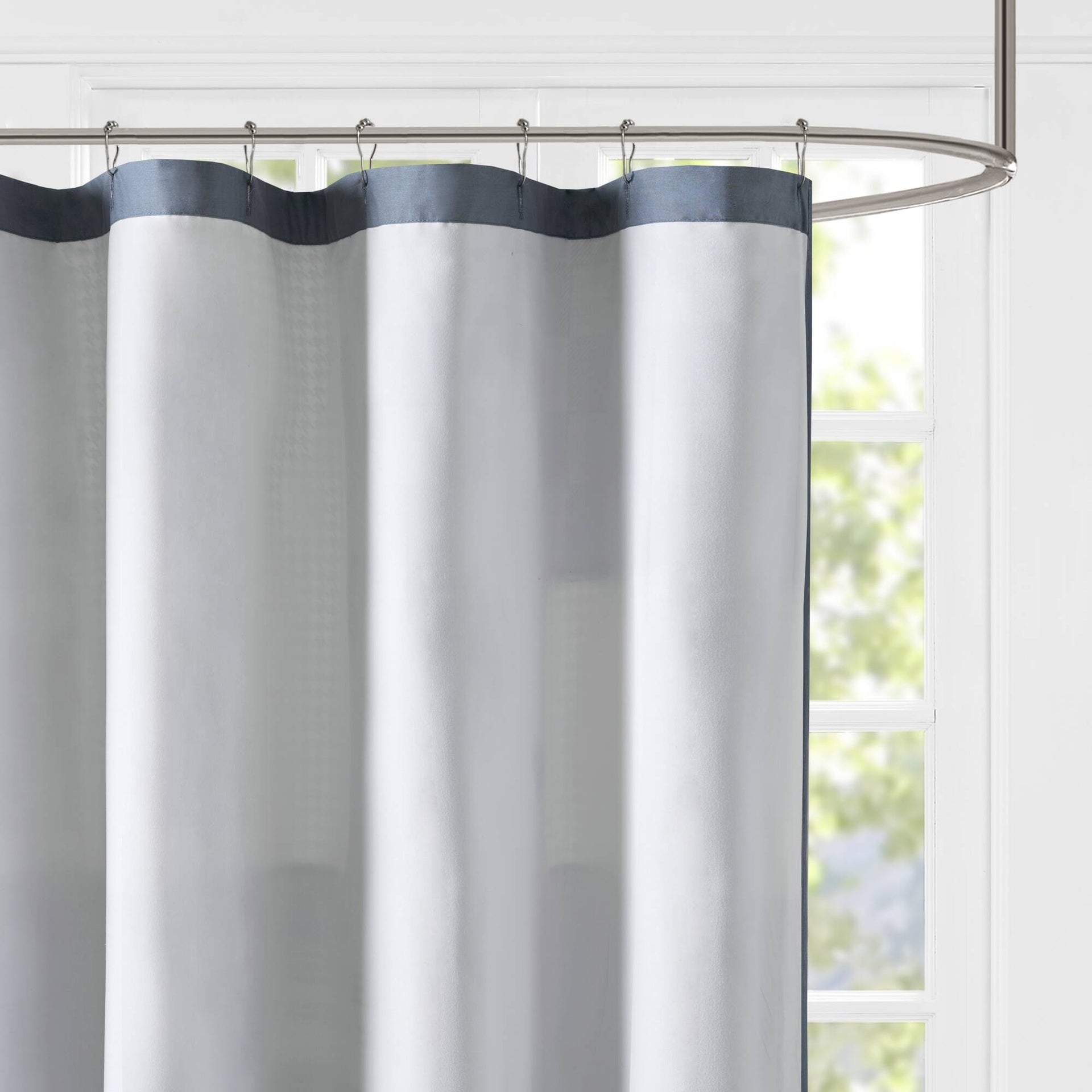 1-Piece 72x72" Shower Curtain