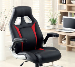 Modern Contemporary Padded Office Chair Pneumatic Height Adjustable An Wheel Legs