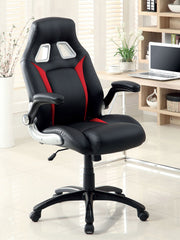Modern Contemporary Padded Office Chair Pneumatic Height Adjustable An Wheel Legs