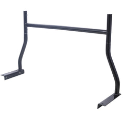 Universal Pick-Up Truck Rack 650 LBS Adjustable Fit 2-Bars Utility Ladder Truck Cargo Contractor Rack, Black