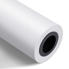 Wide Format Paper, 24 in x 150 ft Plotter Roll, 2 Rolls CAD Bond Rolls with 2 in Core, 20 LB Bond Paper Rolls, Ideal for CAD Drawings, Engineering Plans, GIS Maps, and Architectural Designs