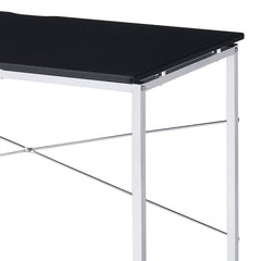 Tennos Black & Chrome Finish Writing Desk