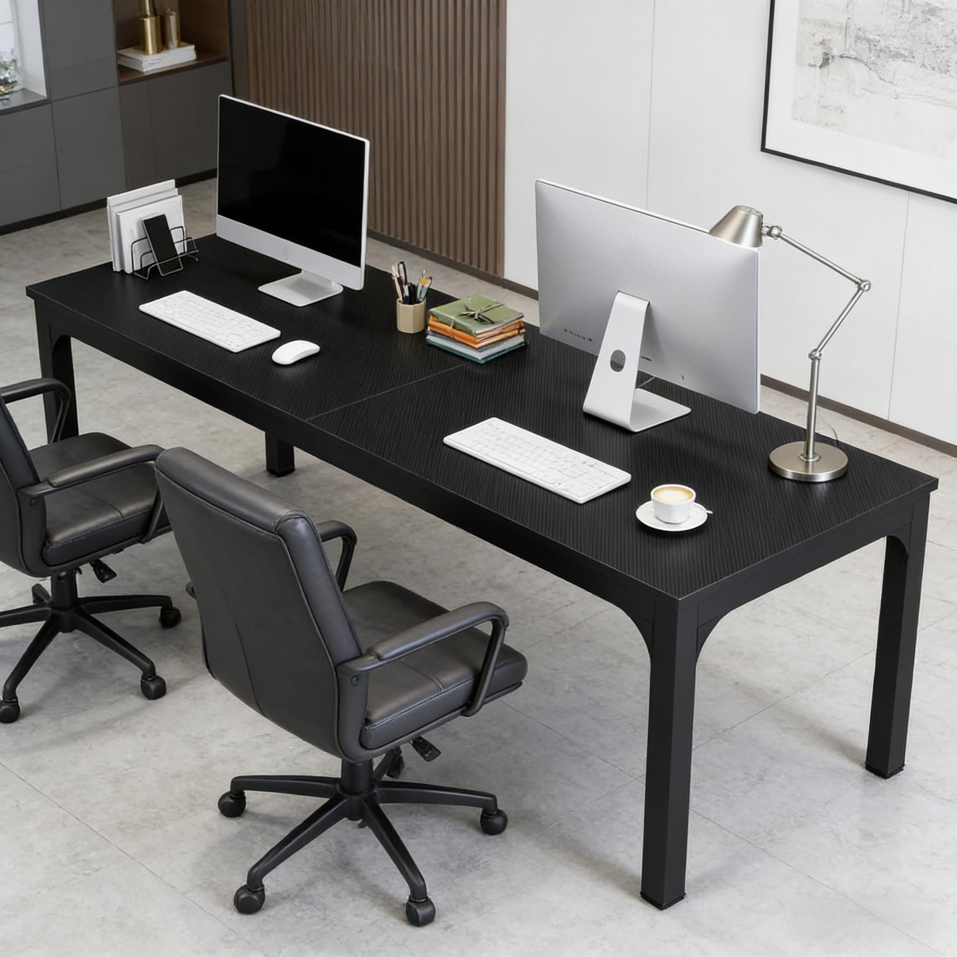 Dual Person Office Table,Computer Desk, Rectangle Executive Desk
