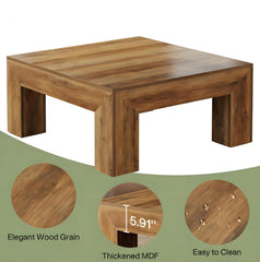 Square Greeting Table,Coffee Table,Cocktail Table,Rustic Accent Center