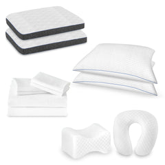 12-Piece Premium Comfort Bedding Pack, Cal King Size