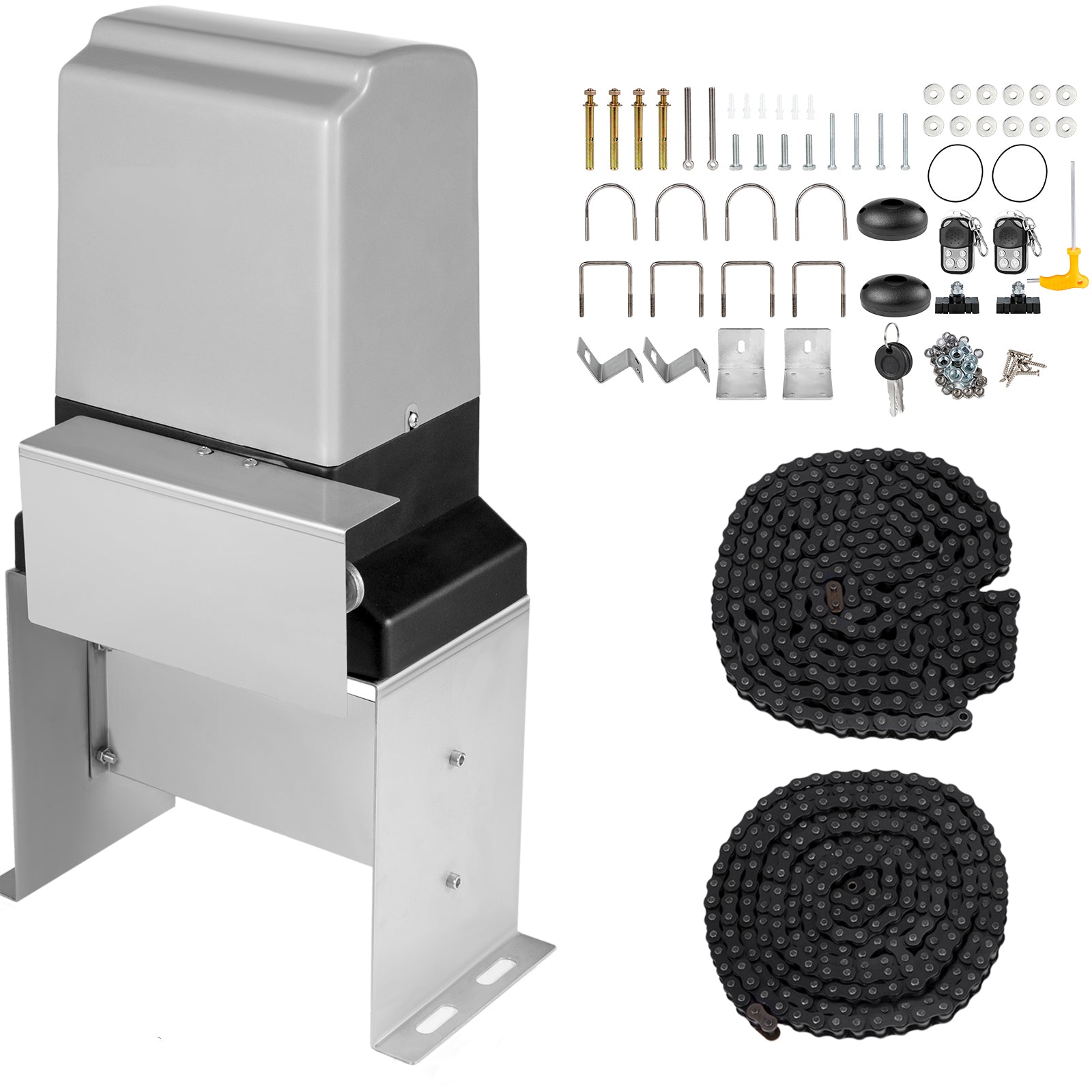 3300lbs Automatic Sliding Gate Opener Driveway Operator Infrared Sensor