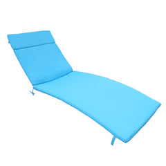 52005.00CUSH-BLU (2PCS) SALEM Outdoor Chaise Lounge Cushion (Without Chaise Lounge)