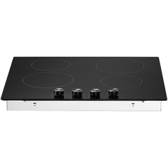 Built-in Electric Cooktop Radiant Ceramic Cooktop 4 Burners 23.2x20.5 inch