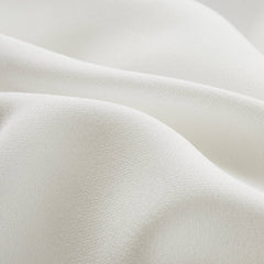 2 PCS 52x63" Rod Pocket with Back Tab Privacy Curtain Pair White