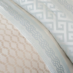 7 Piece Comforter Set Aqua King