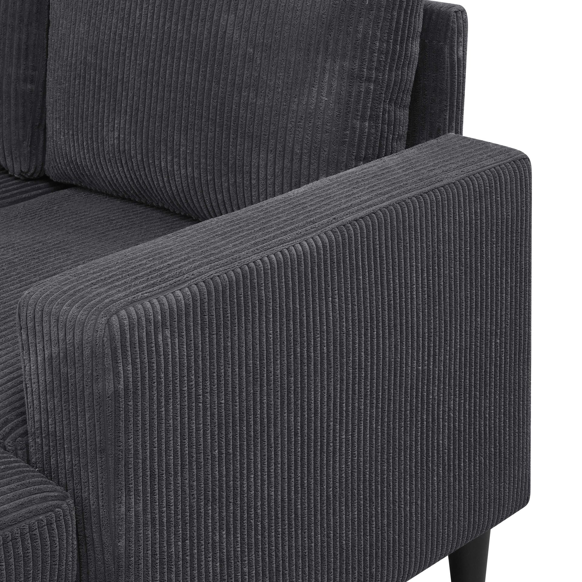 Cordory Upholstered Modular Sectional with 2 Ottomans