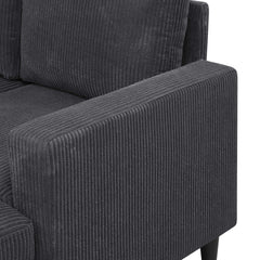 Cordory Upholstered Modular Sectional with 2 Ottomans