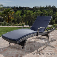 52005.00CUSH-NVY (2PCS) Salem Outdoor Chaise Lounge Cushion (without Chaise Lounge)
